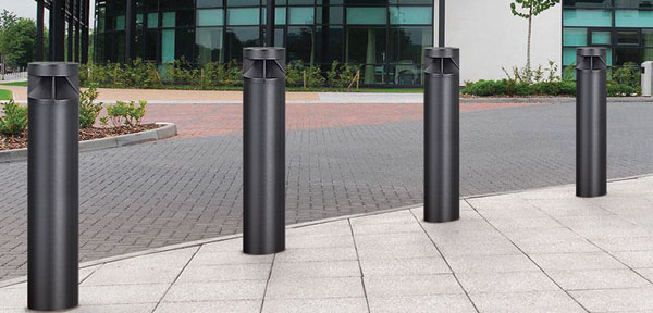 FCB6C Bollard - 4-window, no lens by FC Lighting